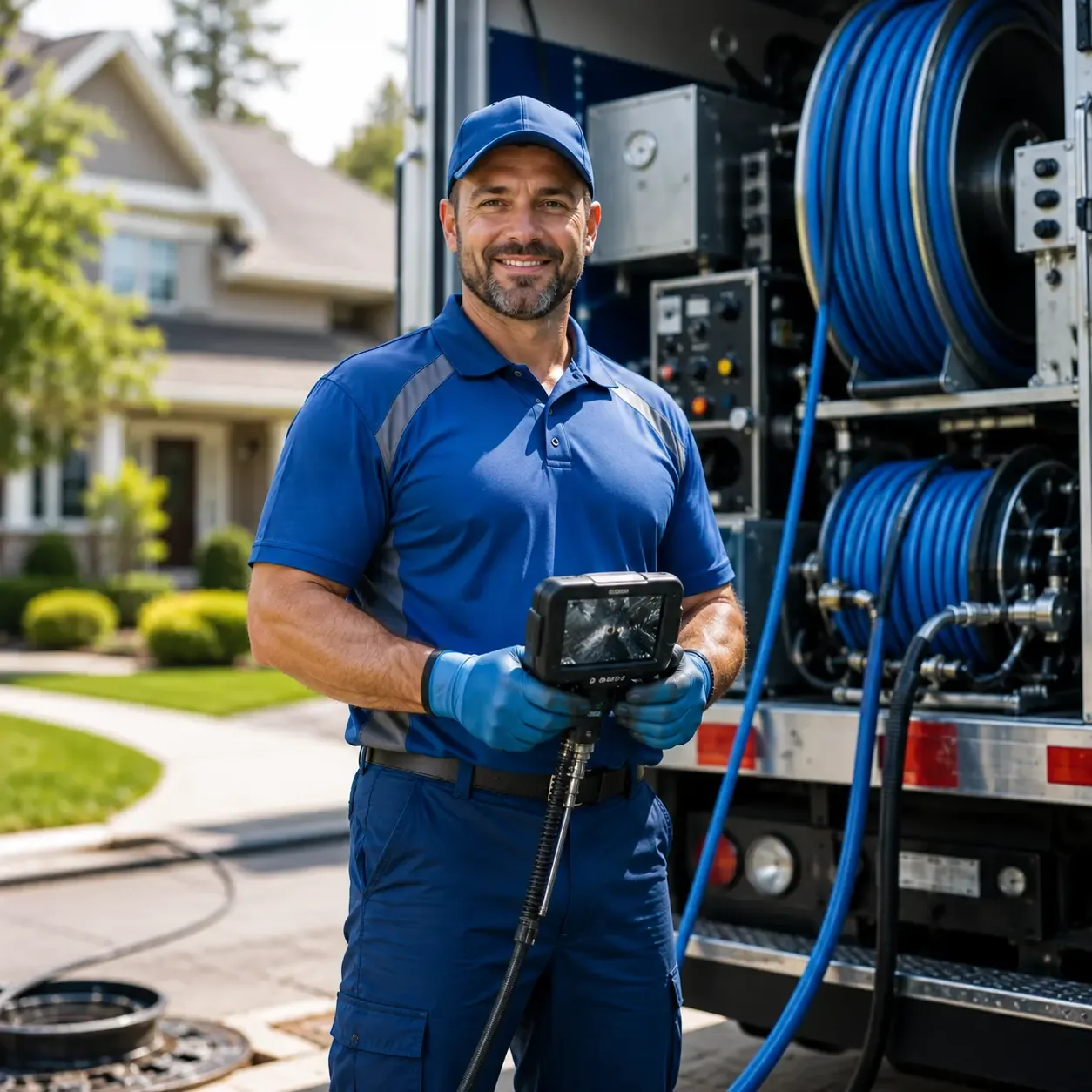 Local outdoor drain cleaning specialists in Newark, IL